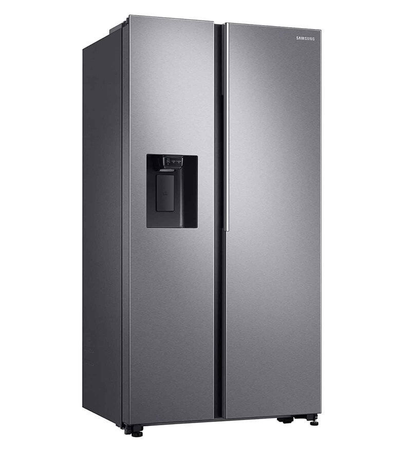 smeg fridge black and gold