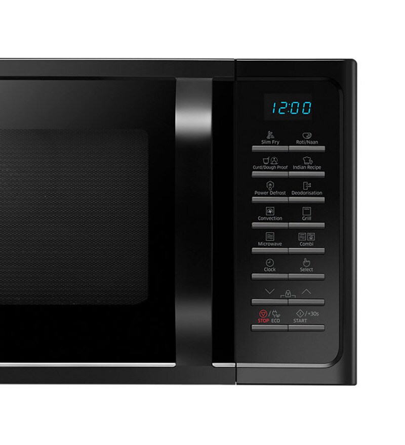 Buy Samsung MC28H5025VK Black Convection Microwave Oven 28 liter