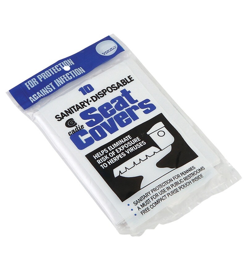 Buy Sanitary Toilet Seat Covers protection in public rest rooms 10 Pcs Set Online Other