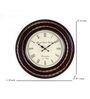 Saachi Brown Iron Wall Clock