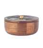 Saaj Brown Wooden Casserole