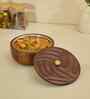 Saaj Brown Wooden Casserole