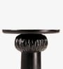 Saanra Side Table Set Of 3 In Wire Brush Matt Black