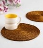 Lydia Yellow Sabai Grass (Set of 2) Trivet