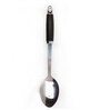 Stainless Steel Serving Spoon In Black