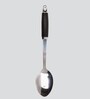 Stainless Steel Serving Spoon In Black