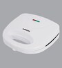 Sabichi 2 Slices 750W White Sandwich Grill (Model No: 98337)