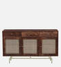 Sabro Solid Wood Sideboard in Scratch Resistant Tubbaq Finish