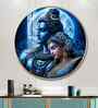 Sacred Perfection Shiv Shakti Acrylic Round Wall Art