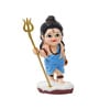 Blue Sacred Polyresin Lord Shiva idol