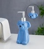 Blue Bathroom Soap Dispenser