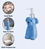 Blue Bathroom Soap Dispenser