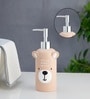 Peach Refillable Soap Dispenser