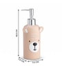 Peach Refillable Soap Dispenser