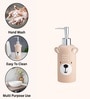Peach Refillable Soap Dispenser