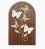 Saga Butterfly On Wooden Panel