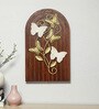 Saga Butterfly On Wooden Panel