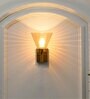 Sagara Single Arm Wall Light in Brass Finish