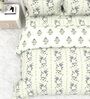 Sage 4-Piece Combo Of Double Bed Cold Weather Comforter & Bedsheet Set