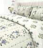 Sage 4-Piece Combo Of Double Bed Cold Weather Comforter & Bedsheet Set