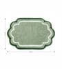 Sage Anti Skid Polyester Bathmat (45x65 cm)