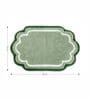 Sage Anti Skid Polyester Bathmat (55x85 cm)