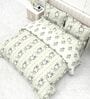Sage Garden 4-Piece Combo Of Double Bed AC Comforter & Bedsheet Set