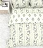 Sage Garden 4-Piece Combo Of Double Bed AC Comforter & Bedsheet Set