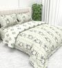 Sage Garden 4-Piece Combo Of Double Bed AC Comforter & Bedsheet Set
