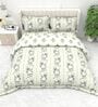 Sage Garden 4-Piece Combo Of Double Bed AC Comforter & Bedsheet Set
