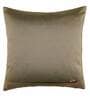 Sage Textured Polyester Blend 16 x 16 Inches Cushion Cover