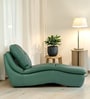 Sage Lounger In Deep Emerald Colour