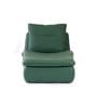 Sage Lounger In Deep Emerald Colour