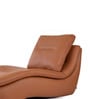 Sage Lounger In Desert Leather Colour
