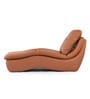 Sage Lounger In Desert Leather Colour
