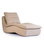 Sage Lounger In Sand Beige Colour