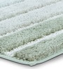 Sage Polyester 32X20 Inches Anti-Skid  Bath Mat