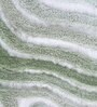 Sage Polyester 32X20 Inches Anti-Skid  Bath Mat
