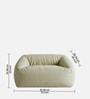 Sage Puff Velvet Kids Lounge In Green Colour Sage Puff Velvet Kids Lounge In Green Colour
