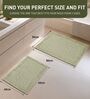 Sage Reversible Cotton Bathmat (40x60 cm)