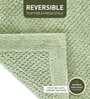 Sage Reversible Cotton Bathmat (50x80 cm)