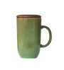 Sage Rustic 400ml Green Coffee Mug with Lid