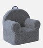 Sage Teddy Faux Fur Kids Lounge Chair