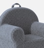 Sage Teddy Faux Fur Kids Lounge Chair