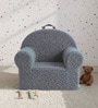Sage Teddy Faux Fur Kids Lounge Chair