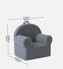 Sage Teddy Faux Fur Kids Lounge Chair