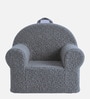 Sage Teddy Faux Fur Kids Lounge Chair
