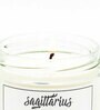 Sagittarius White Wax Scented Jar Candle