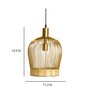 Grazia Sago Gold Iron Hanging Light