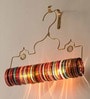 Multicolour Brass Wall Light Set of Two